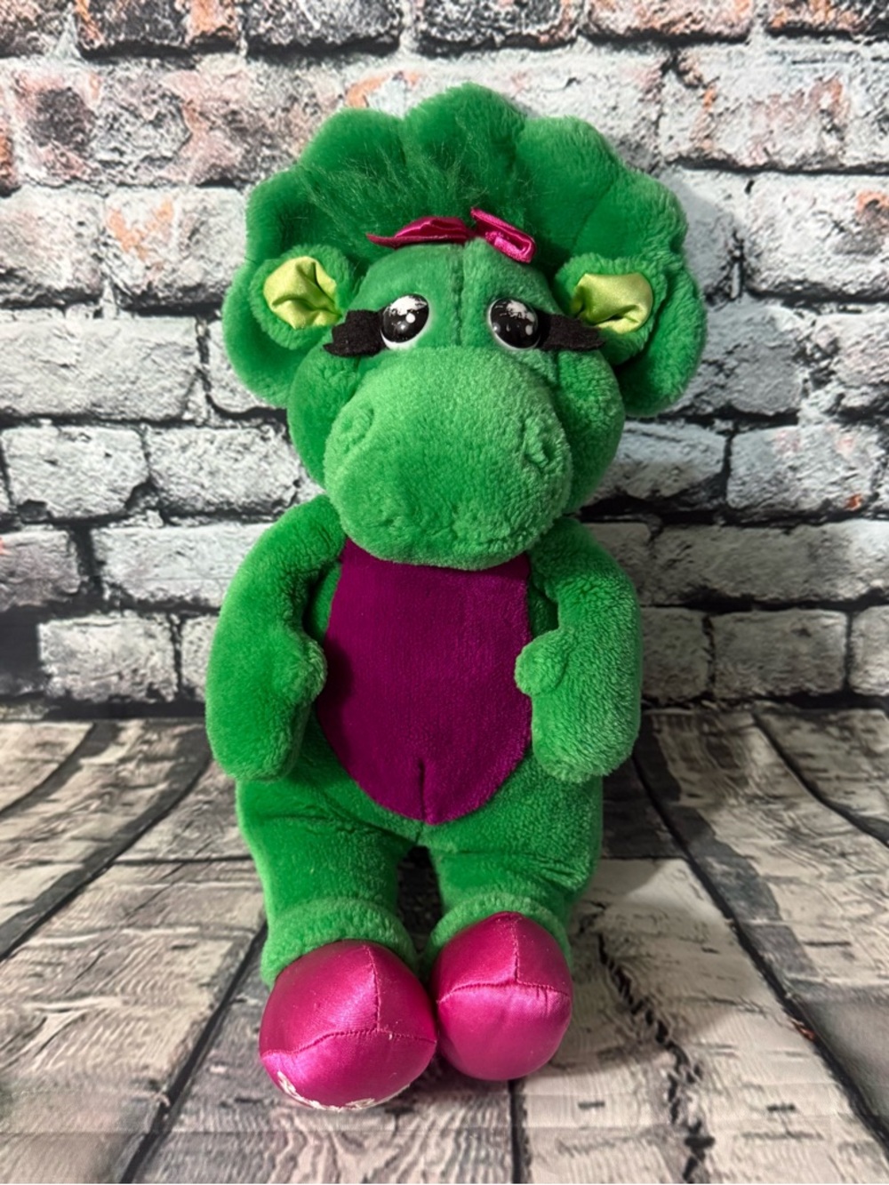 Vintage 1992 Barney’s Baby Bop 14” Plush Lyons Group Stuffed Toy (VTPL-05)